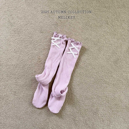 [PRE-ORDER] Ribbon Knee Socks
