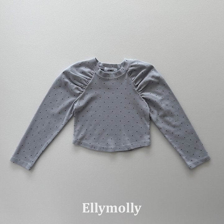 [PRE-ORDER] Giselle Dot Shirring T-Shirts