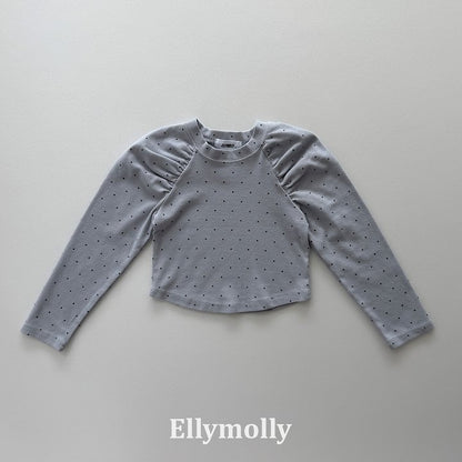 [PRE-ORDER] Giselle Dot Shirring T-Shirts
