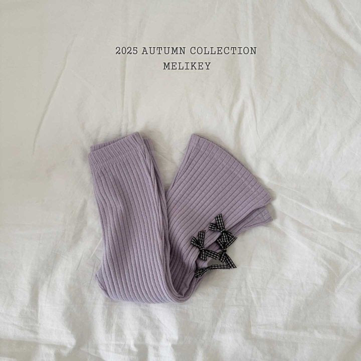 [PRE-ORDER] Popo Ribbon Boot-Cut Pants