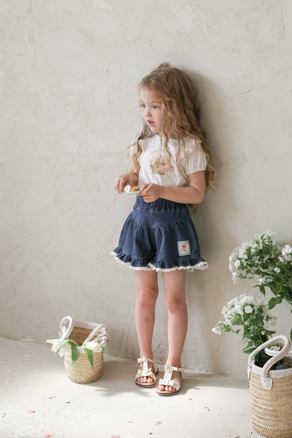 [PRE-ORDER] Rose Denim Shorts