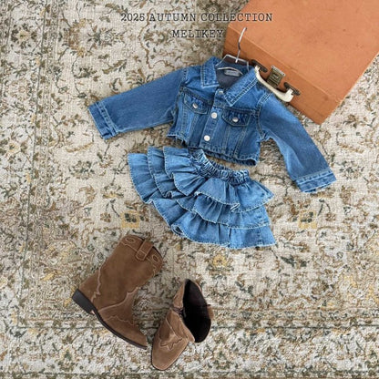 [PRE-ORDER] Denim Short Jacket