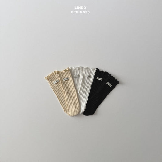 [PRE-ORDER] Ribbed Label Socks