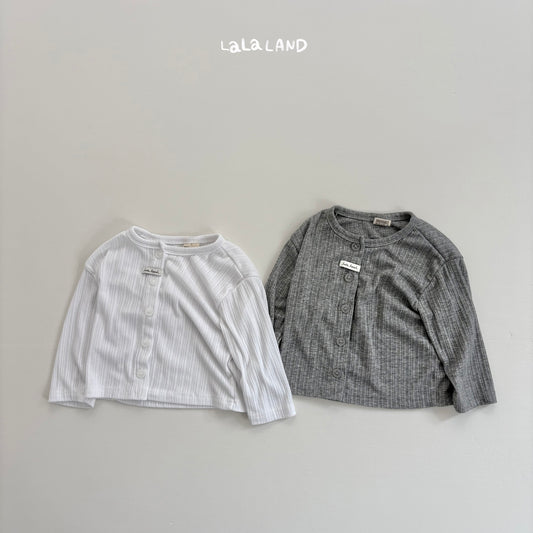 [PRE-ORDER] Lightly Ribbed Cardigan