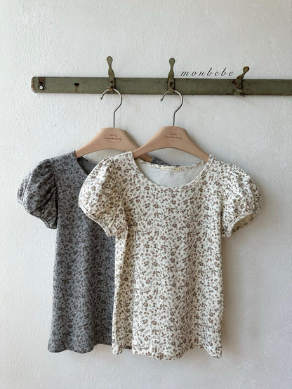 [PRE-ORDER] Puff Flower T-Shirts (Mom Couple)