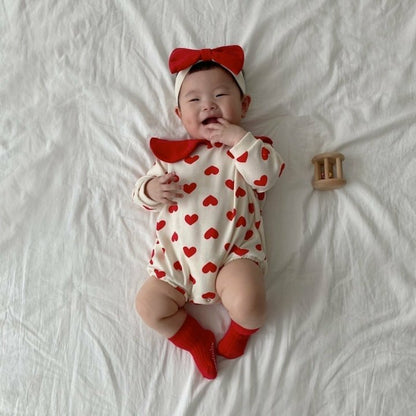 [PRE-ORDER] Heart Collar Body Suit + Hair Band Set