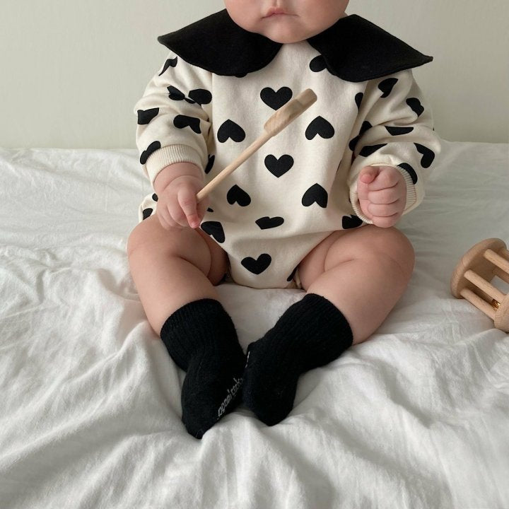 [PRE-ORDER] Heart Collar Body Suit + Hair Band Set