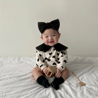 [PRE-ORDER] Heart Collar Body Suit + Hair Band Set