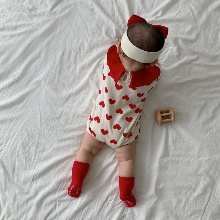 [PRE-ORDER] Heart Collar Body Suit + Hair Band Set