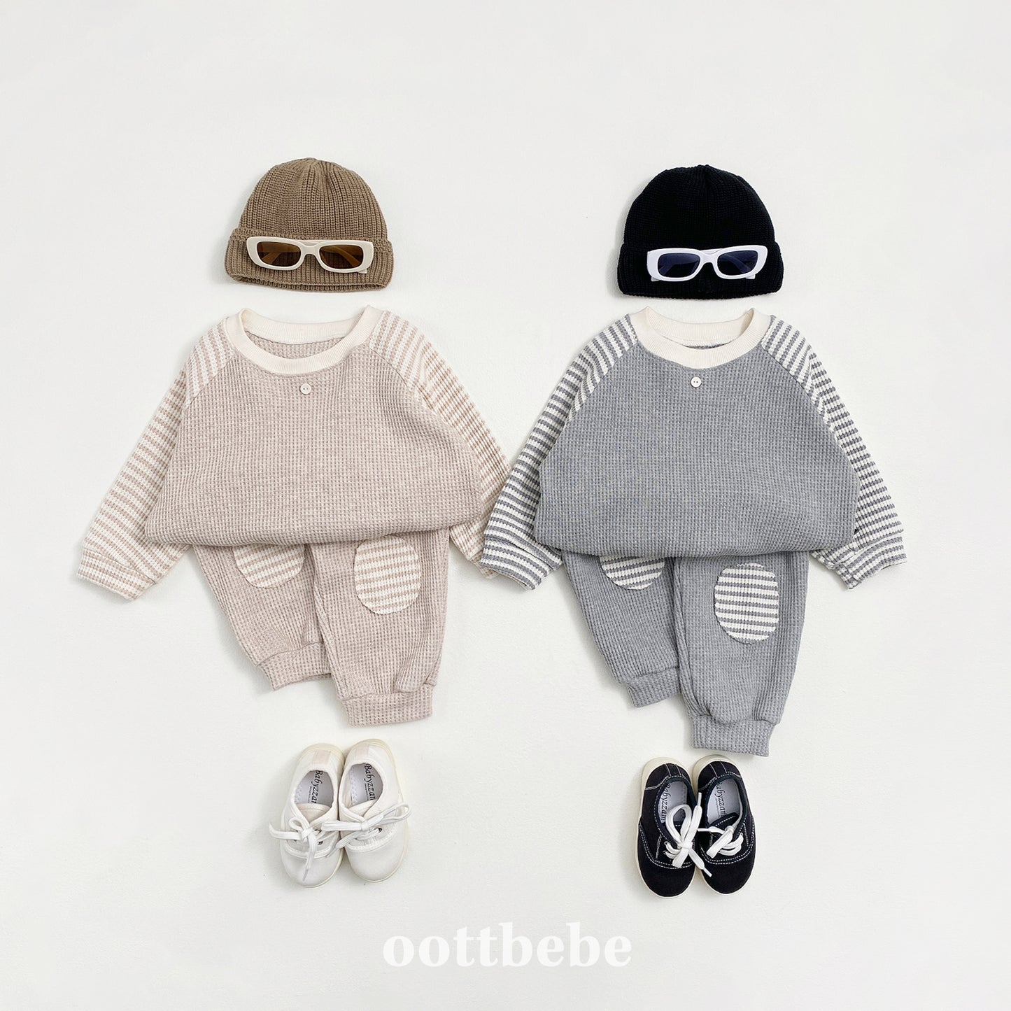 [PRE-ORDER] Cinnamon Waffle Top Bottom Set