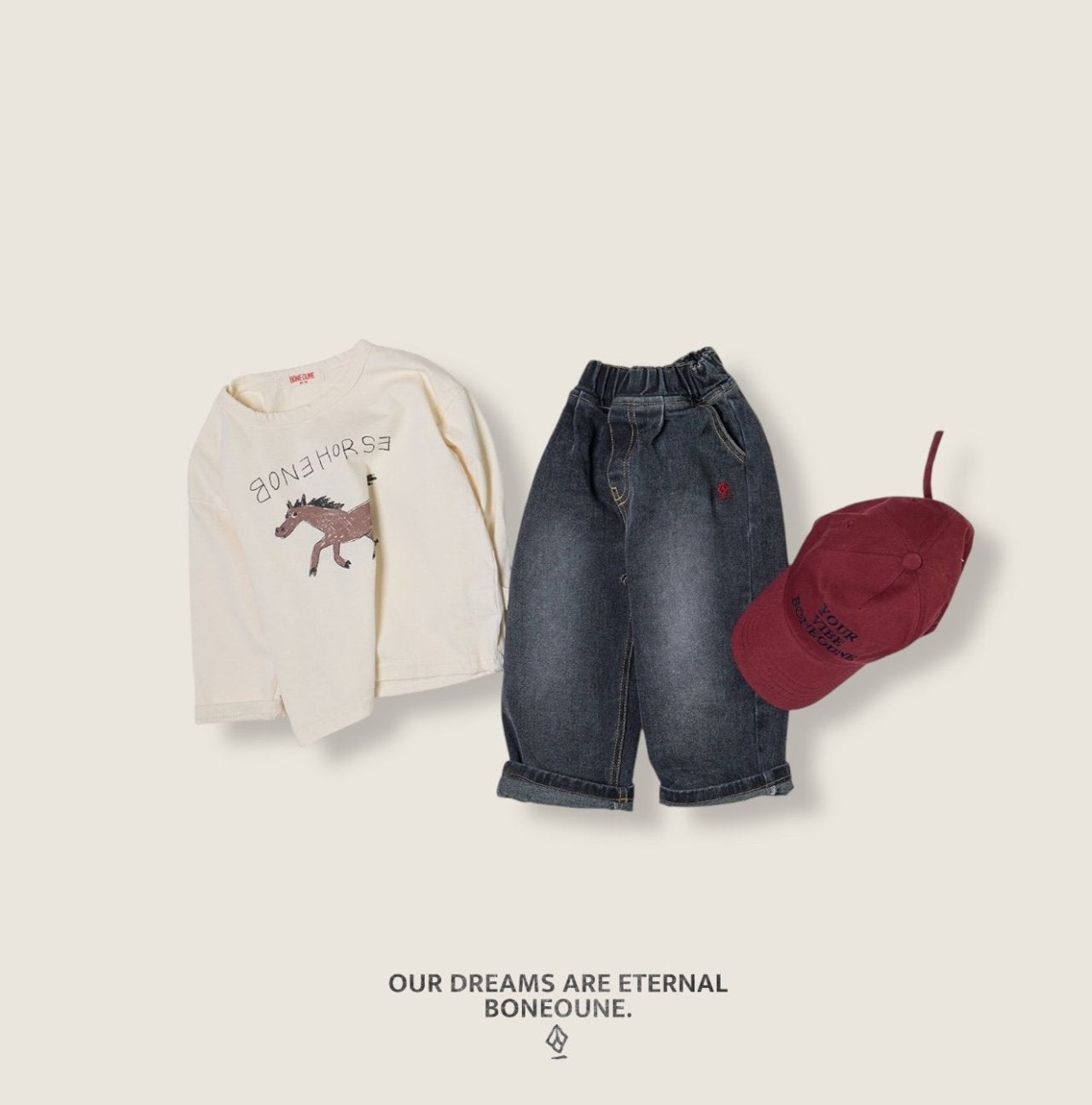 [PRE-ORDER] Easy Go Span Denim Pants