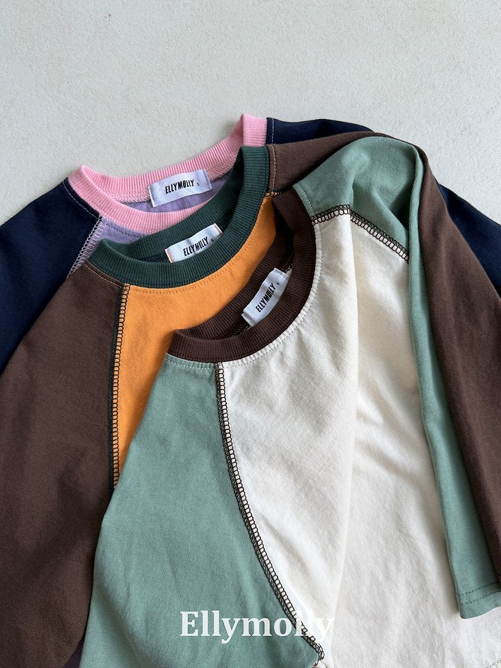 [PRE-ORDER] Color Block Raglan T-Shirts