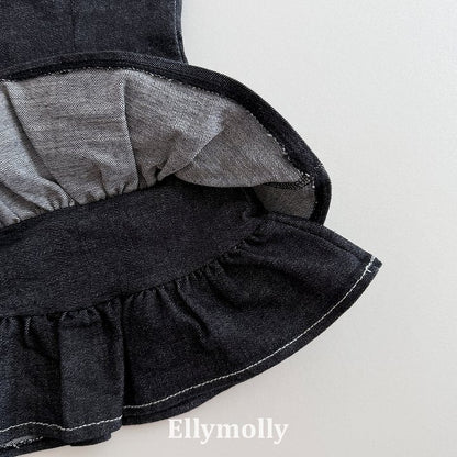 [PRE-ORDER] Mona Frill Denim Dress
