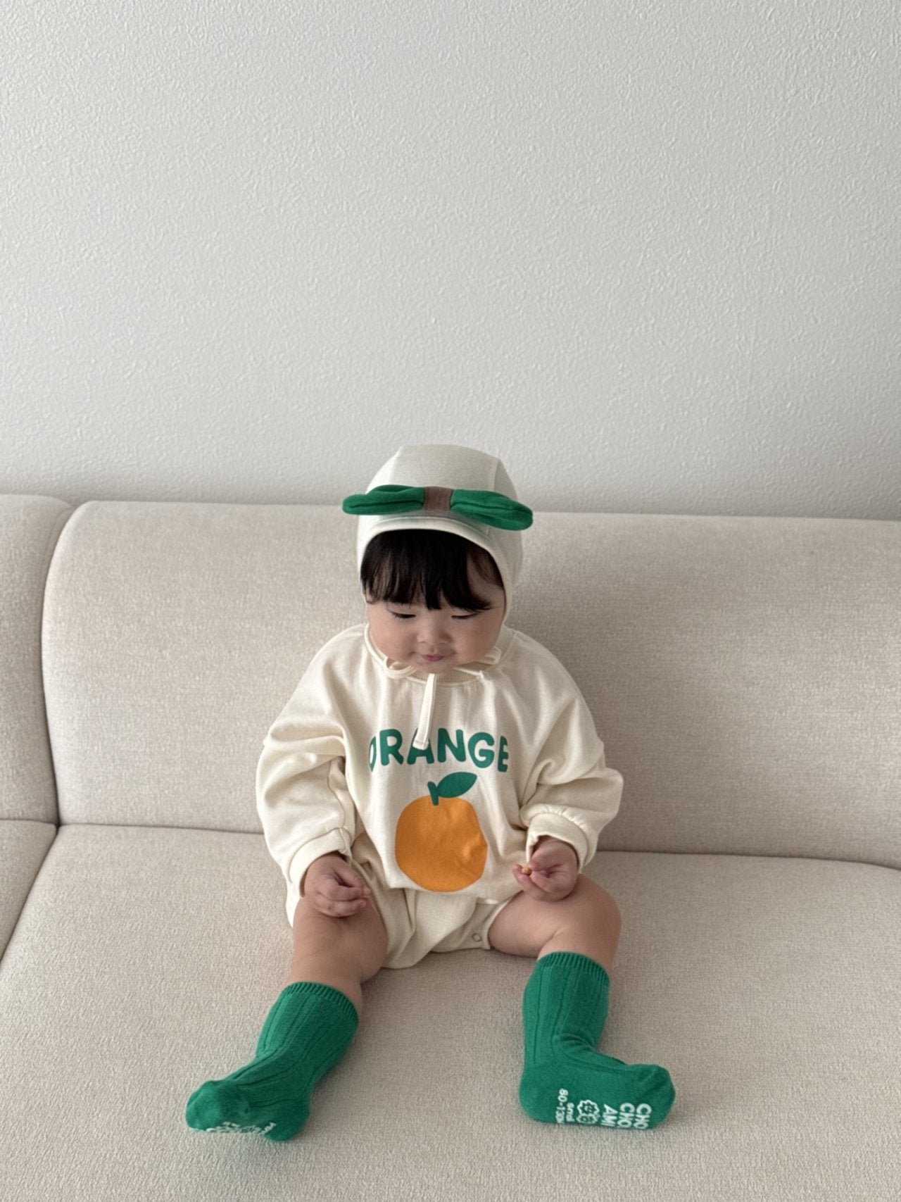 [PRE-ORDER] Fruits Body Suit + Bonnet Set