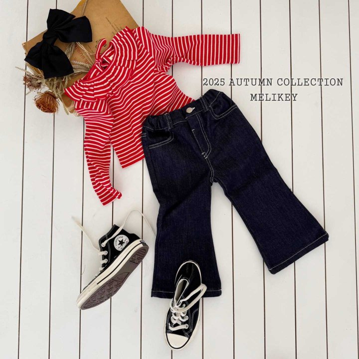 [PRE-ORDER] Pol Ribbon Boot-Cut Pants
