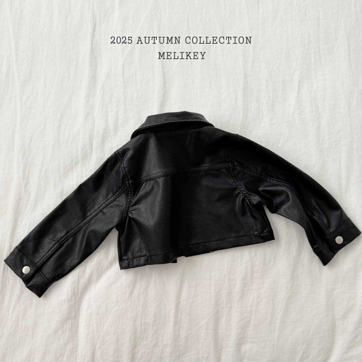 [PRE-ORDER] Faux Leather Short Jacket