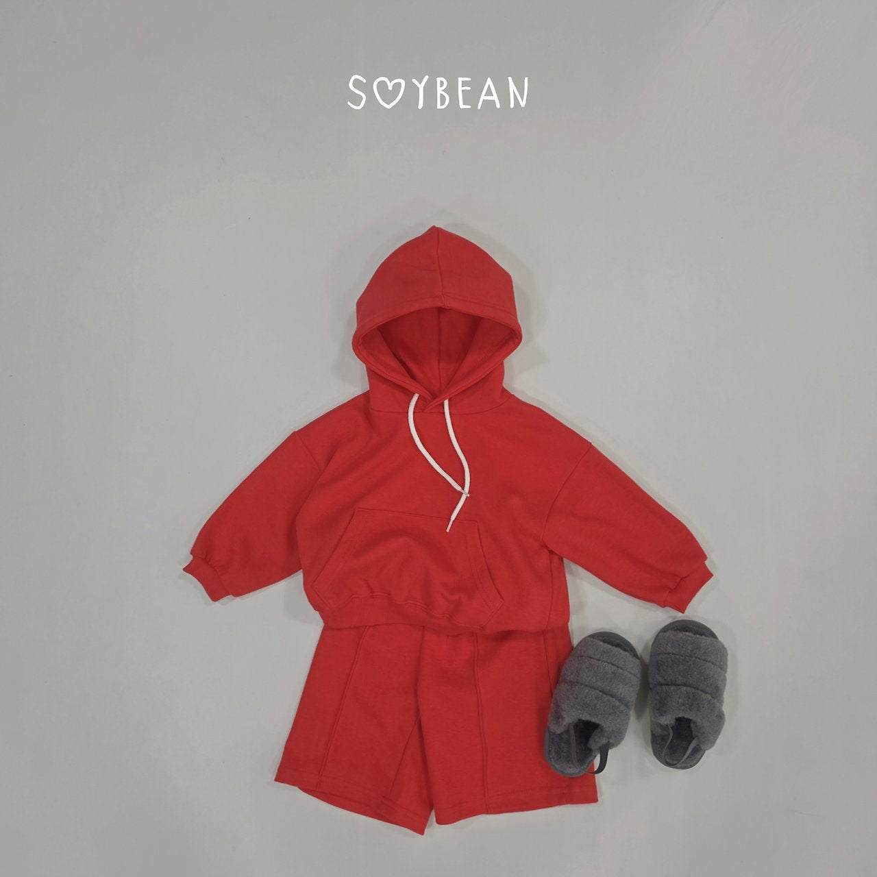 [PRE-ORDER] Hoodie Top Bermuda Pants Set