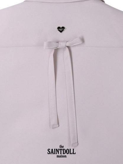 [PRE-ORDER] Back Ribbon Shorts Jacket