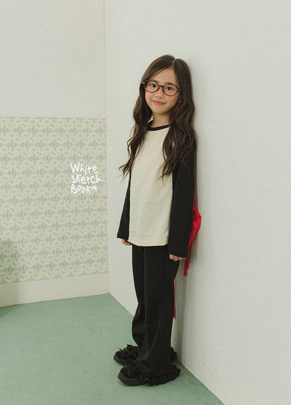 [PRE-ORDER] Frill Boot-Cut Pants