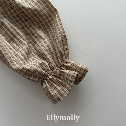 [PRE-ORDER] Musk Check Blouse