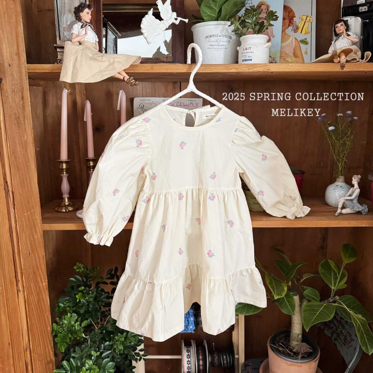 Jasmine Embroidery Dress [S(2-3yr)]