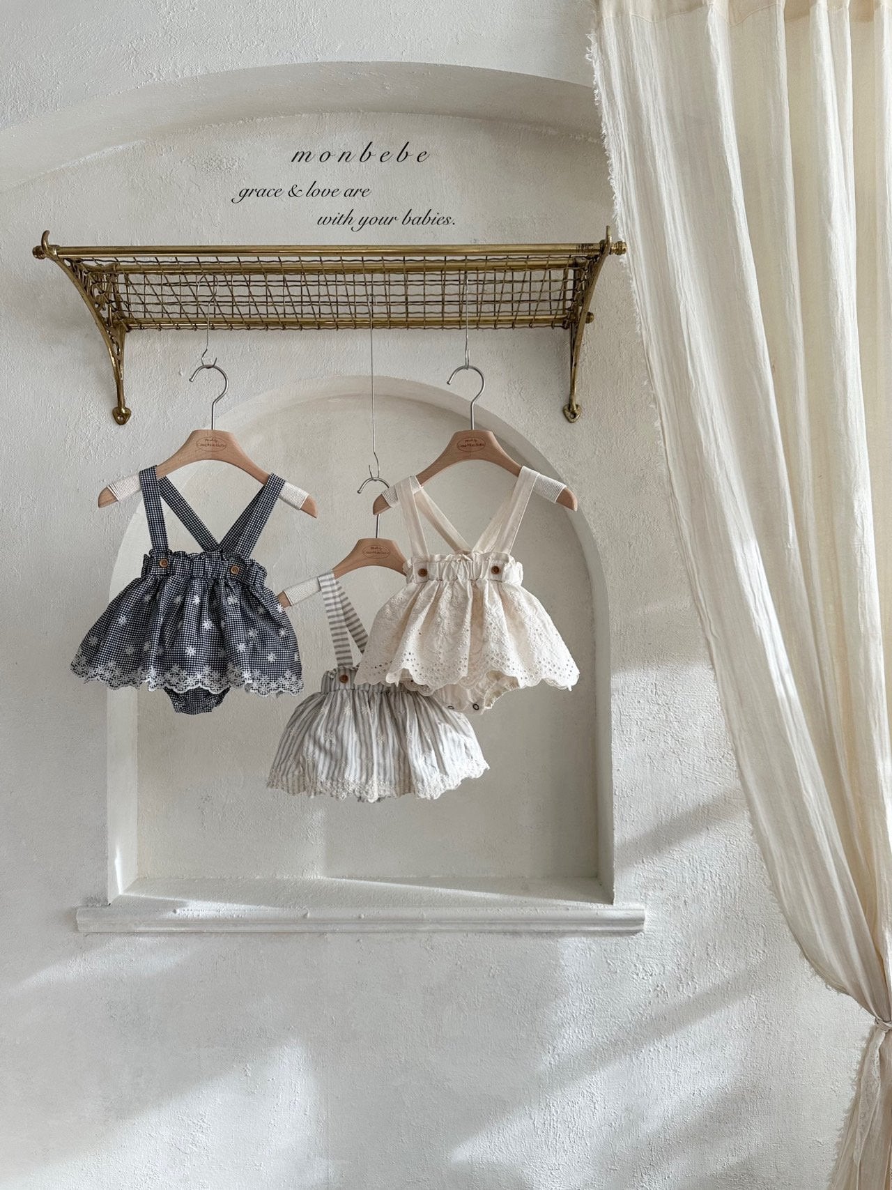 [PRE-ORDER] Embroidery Suspender Bloomer