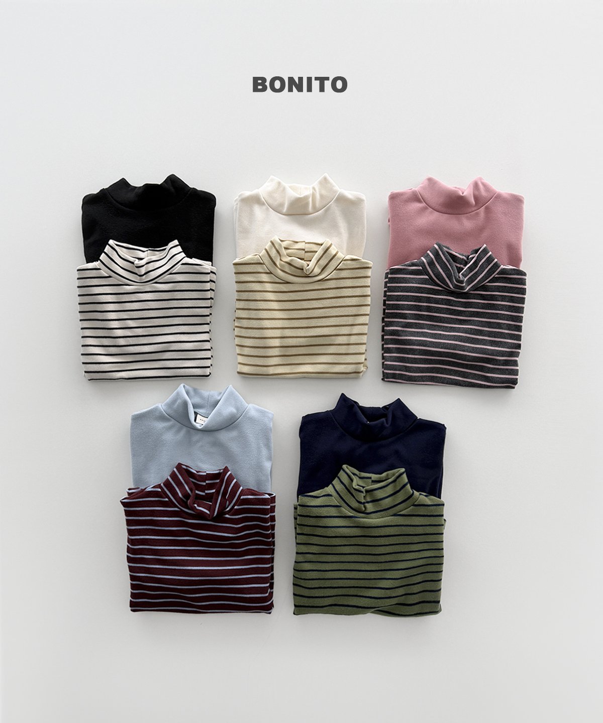 [PRE-ORDER] 1+1 Turtleneck T-Shirts