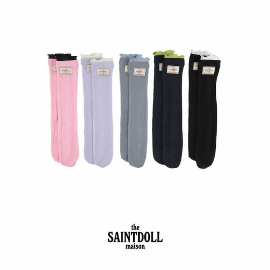 [PRE-ORDER] Color Block Knee Socks