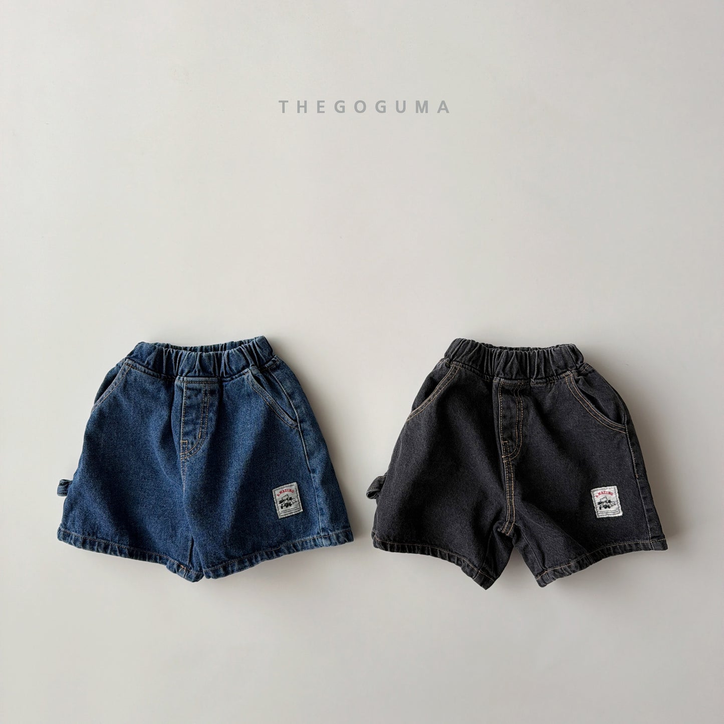 [PRE-ORDER] Wide Half Ring Denim Pants