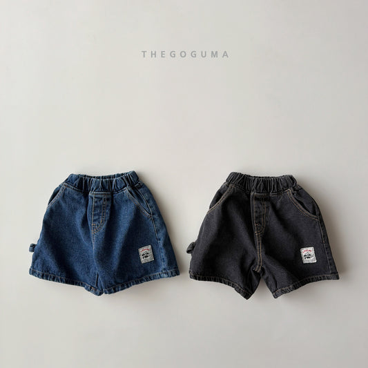 [PRE-ORDER] Wide Half Ring Denim Pants