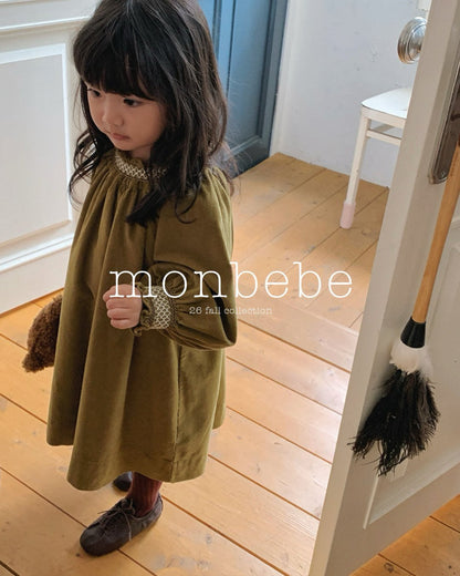 [PRE-ORDER] Corduroy Smocking Dress