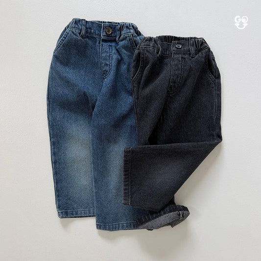 [PRE-ORDER] Small Line Denim Pants (Mom Couple)