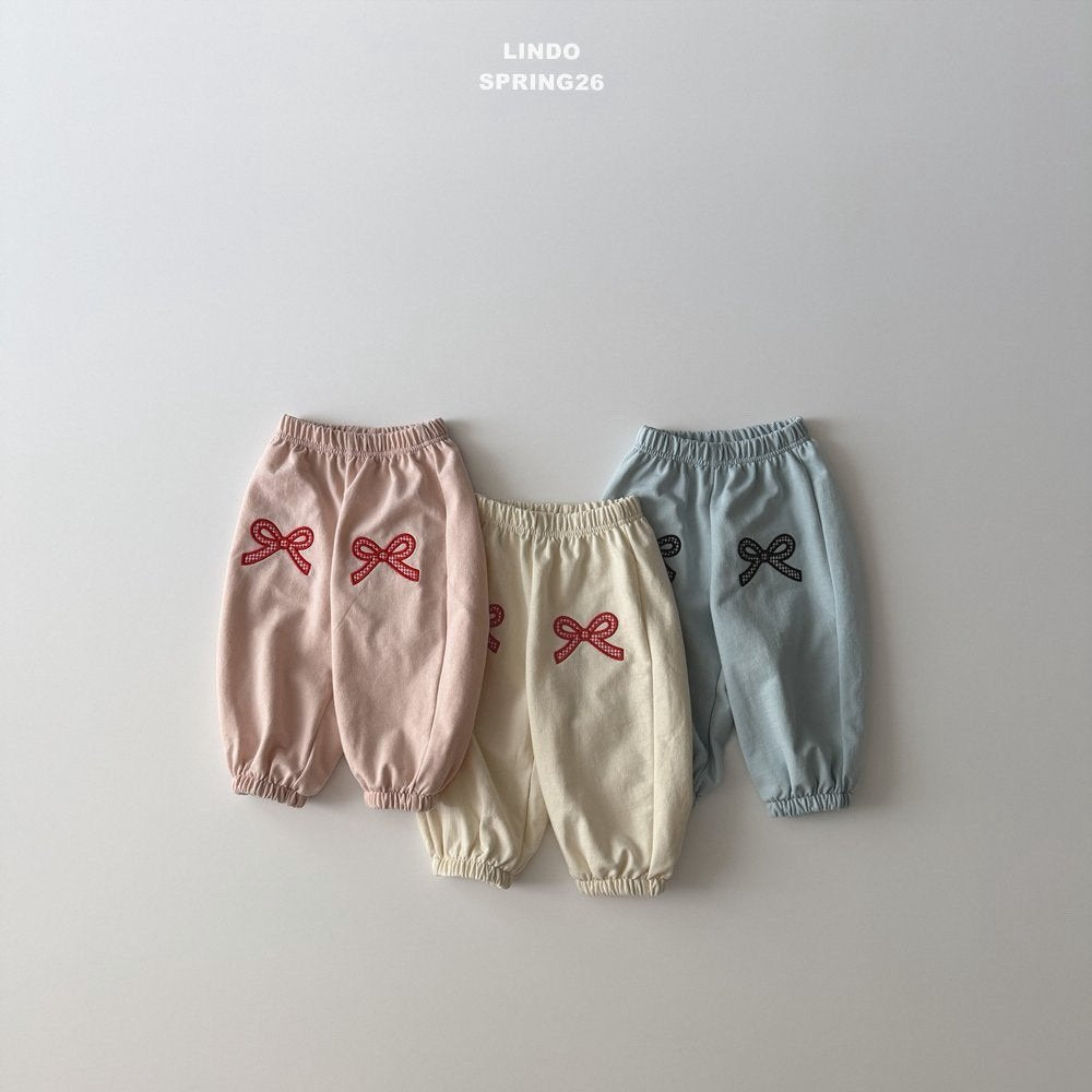 [PRE-ORDER] Check Ribbon Jogger Pants