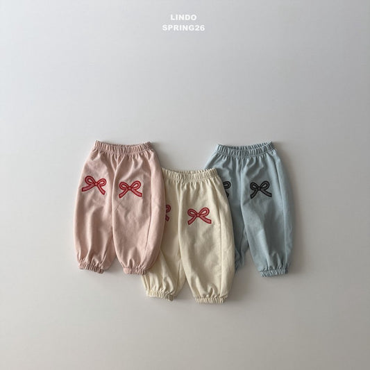 [PRE-ORDER] Check Ribbon Jogger Pants
