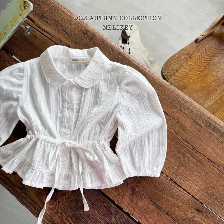 [PRE-ORDER] Frill String Blouse