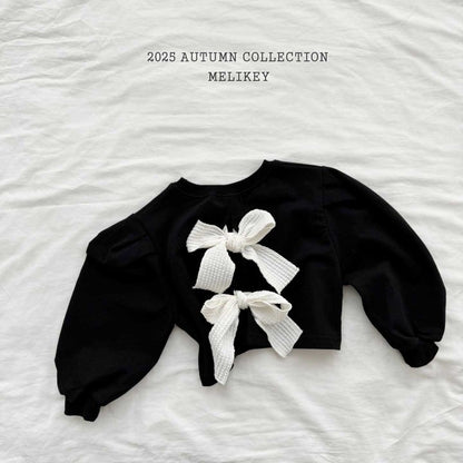 [PRE-ORDER] Back Slit Ribbon Sweatshirts