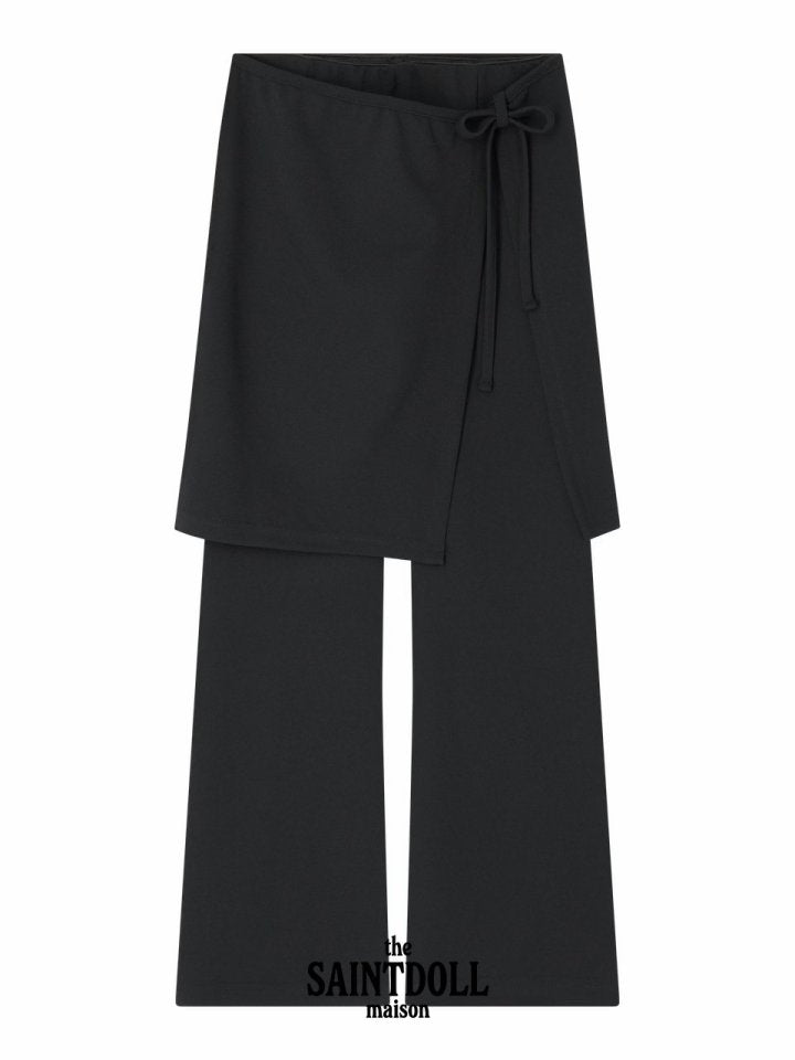 [PRE-ORDER] Wrap Boot-Cut Pants (Mom Couple)