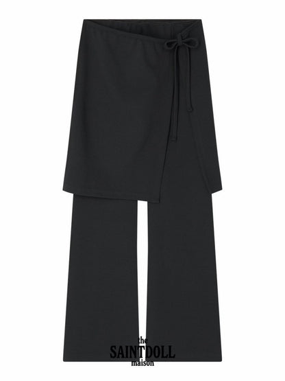 [PRE-ORDER] Wrap Boot-Cut Pants (Mom Couple)