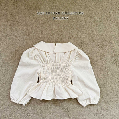 [PRE-ORDER] Smocking Collar Blouse
