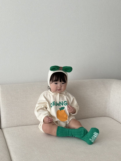 [PRE-ORDER] Fruits Body Suit + Bonnet Set