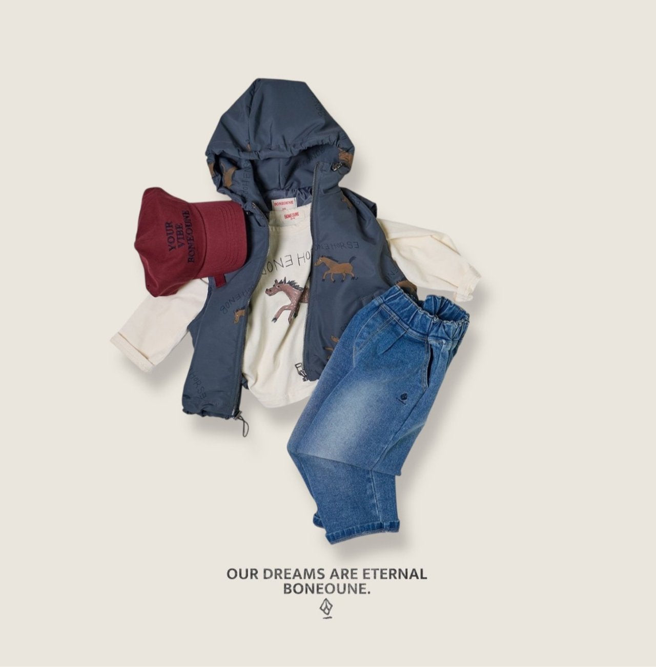 [PRE-ORDER] Easy Go Span Denim Pants
