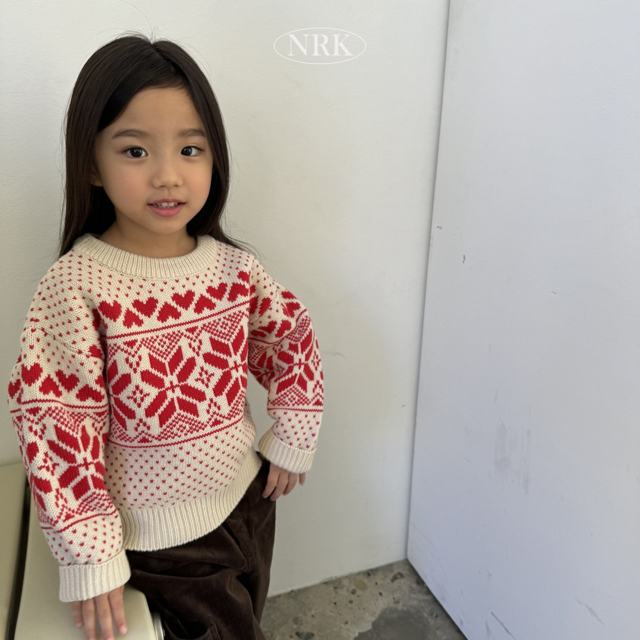 [PRE-ORDER] Heart Sweater Top
