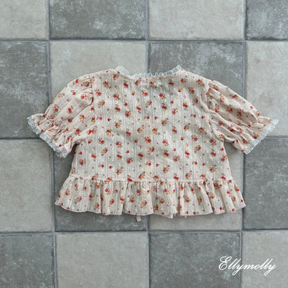 [PRE-ORDER] Flower Eyelet Blouse