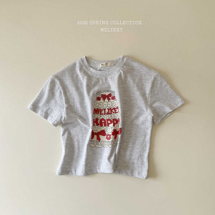 Cake T-Shirts [Pink/JS(8-9yr)]