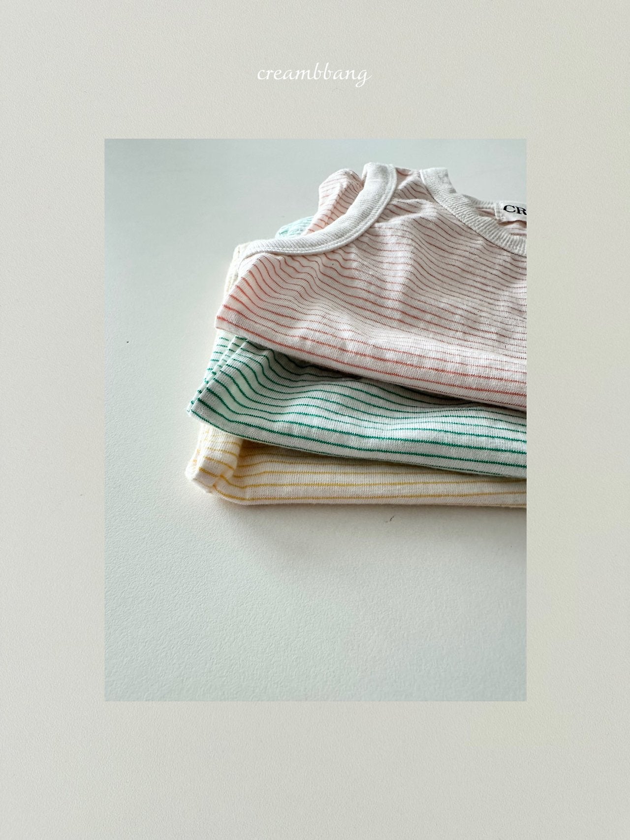 [PRE-ORDER] Stripe Binding T-Shirts