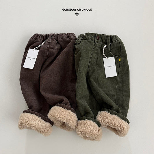 [PRE-ORDER] Fur Denim Pants