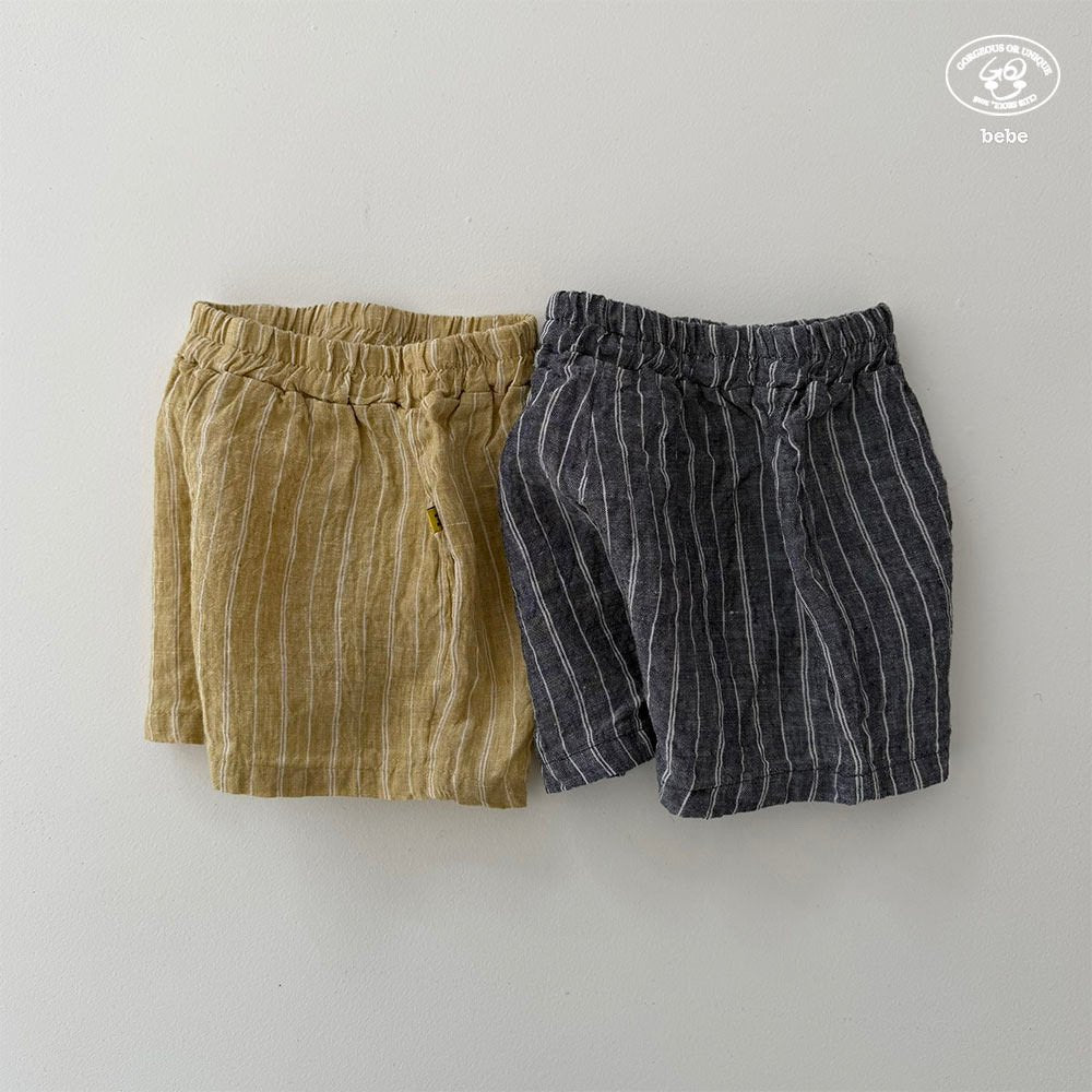 [PRE-ORDER] Linen Back Baby Shorts