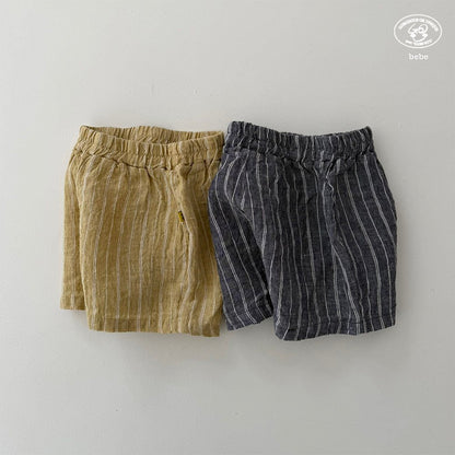 [PRE-ORDER] Linen Back Baby Shorts