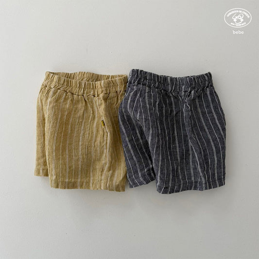 [PRE-ORDER] Linen Back Baby Shorts