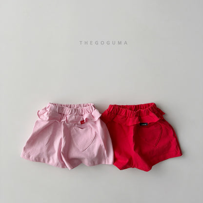 [PRE-ORDER] Frill Heart Shorts